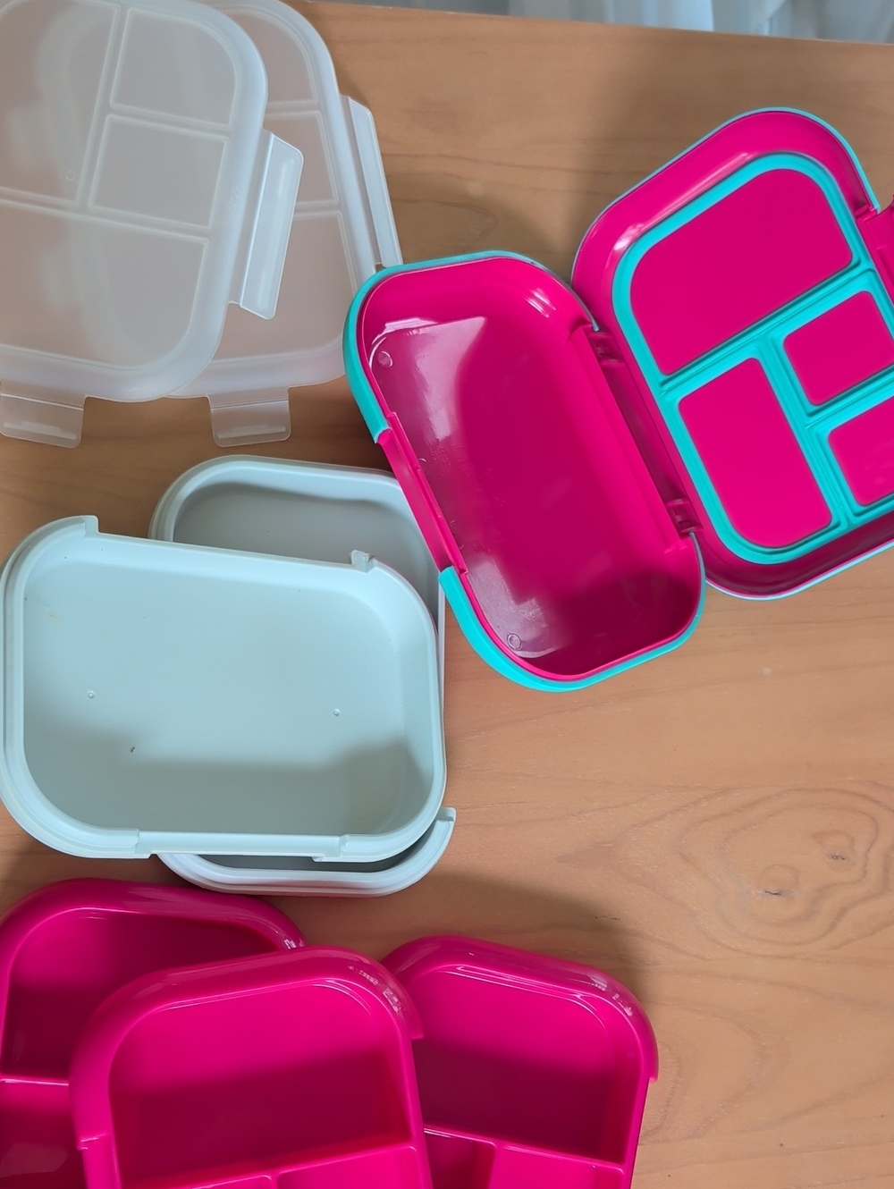 Fuschia & Teal Bentgo Lunchbox Set